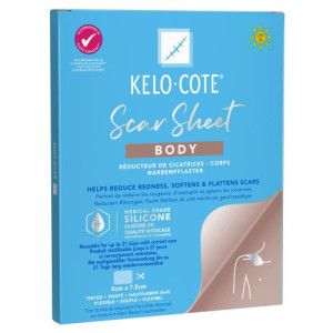 KELO-COTE Silikon-Narbenpflaster Körper